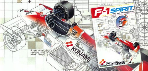 F-1 Spirit – F1スピリット – Konami – 1987