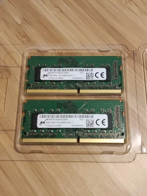 16 Go DDR4 laptop, 2 x 8 Go Micron / HP