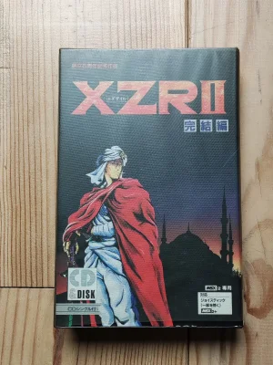 XZR II - Renovation Game - MSX - Box - 1989